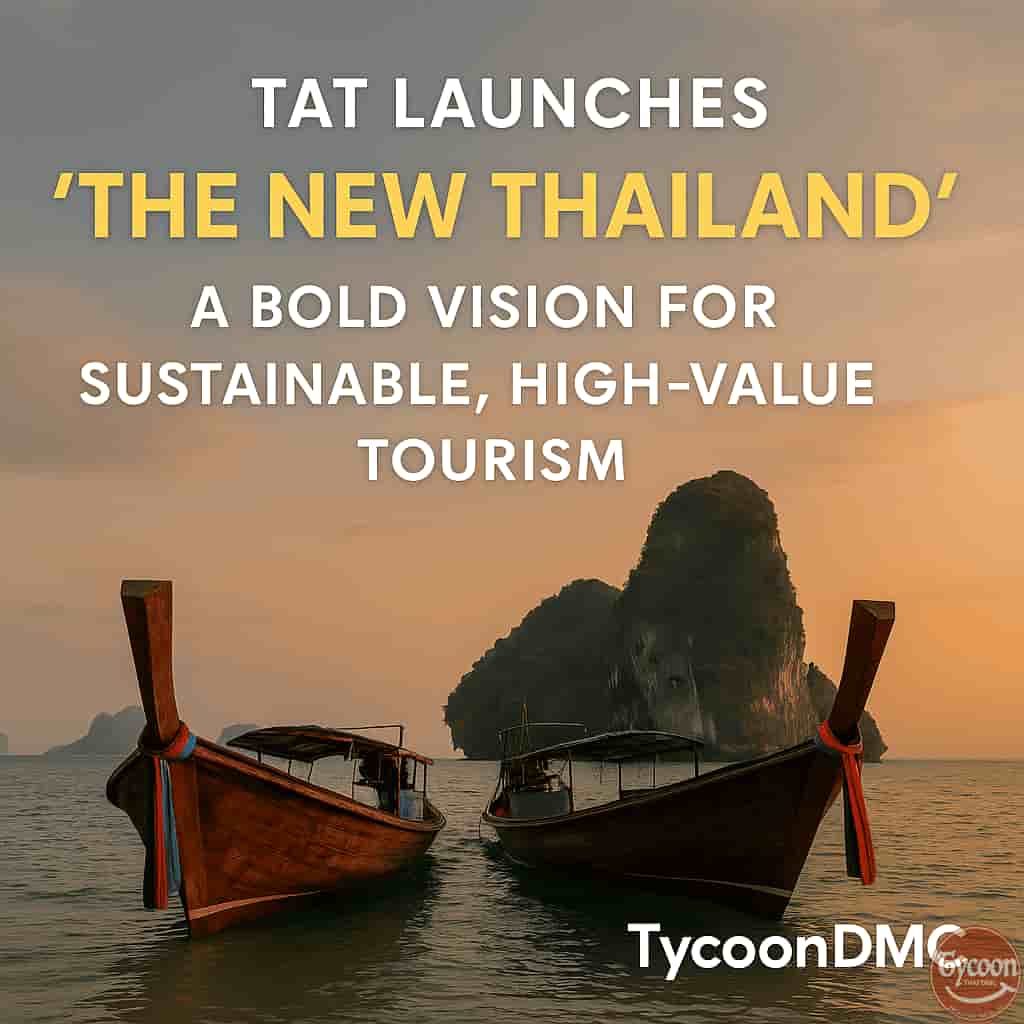 Thailand Unveils “The New Thailand” Strategy: Future-Ready, Sustainable, Luxury Tourism 2026